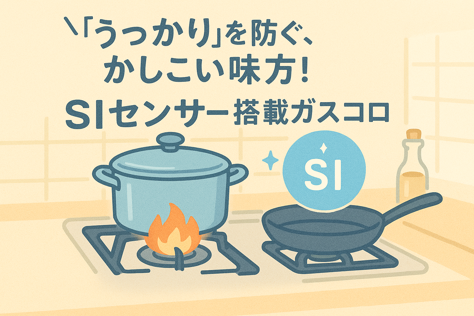 SIセンサーのイラスト画像